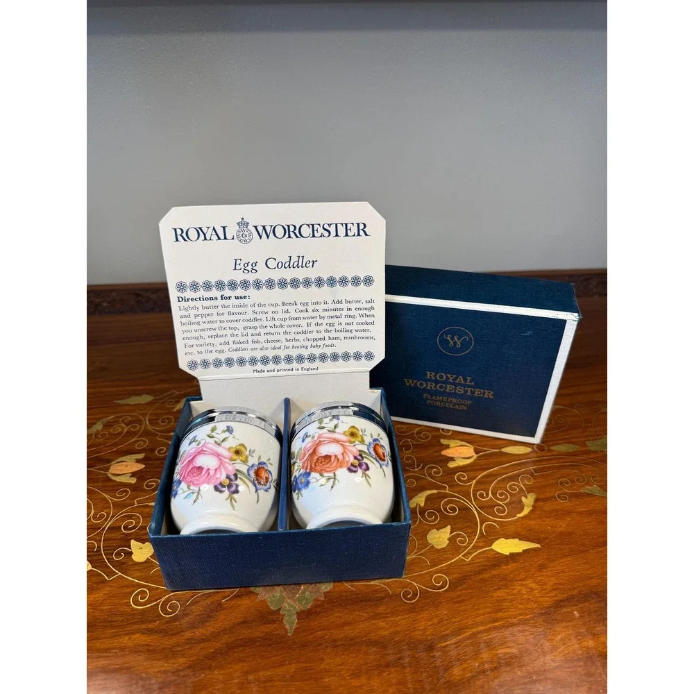 Royal Worcester vintage pair